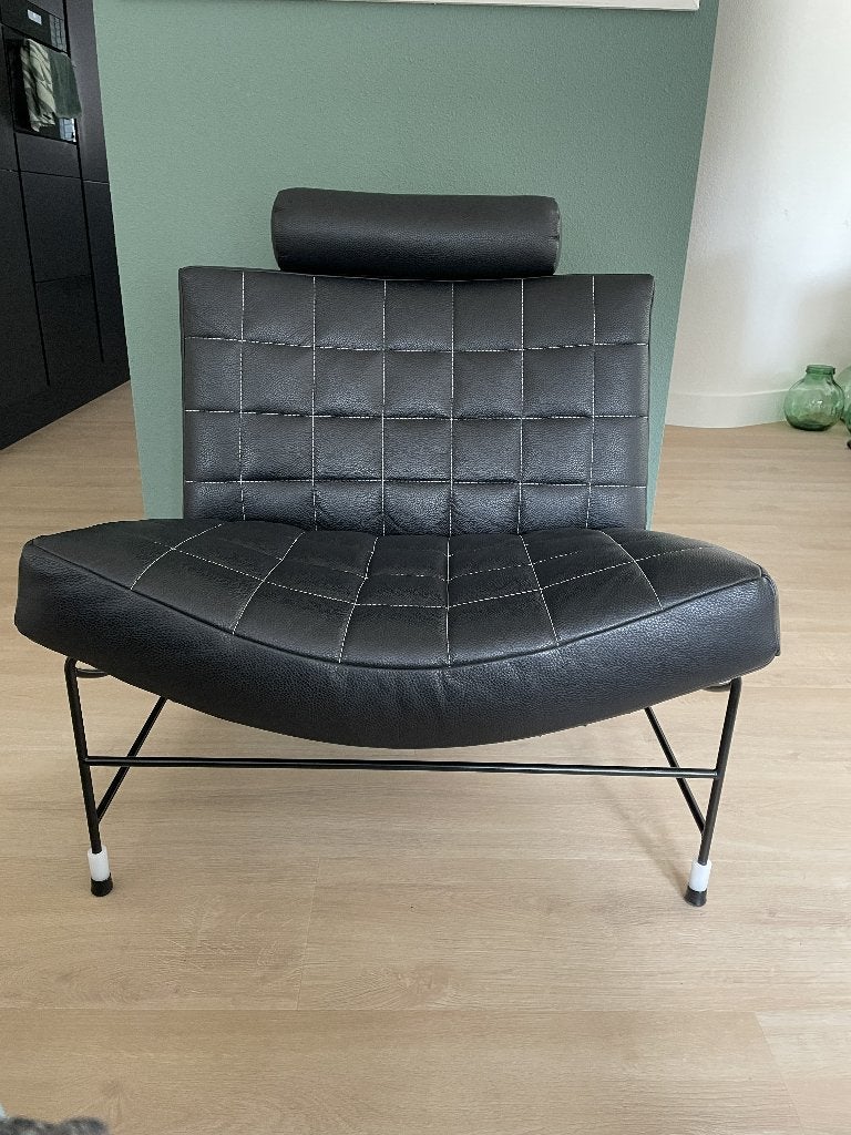 mooie Leolux fauteuil Volare, Ophalen, 75 tot 100 cm, Zo goed als nieuw, 75 tot 100 cm