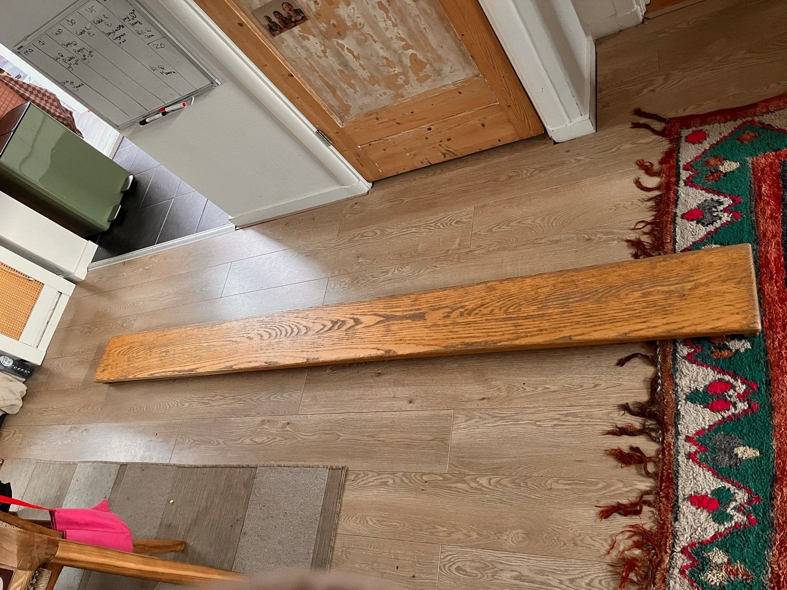 Houten (speel) plank - 275cm lang, 23,5cm breed, Ophalen, Gebruikt