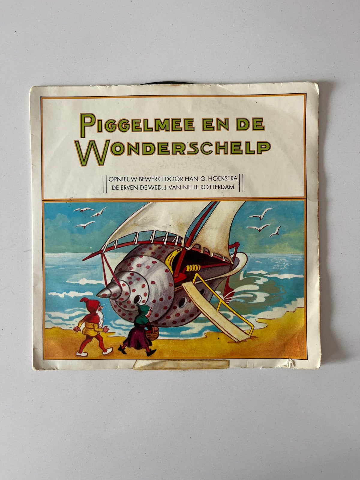 Piggelmee en de Wonderschelp - Van Nelle 1973 (Vinyl), Gebruikt, Ophalen of Verzenden, EP, Kinderen en Jeugd