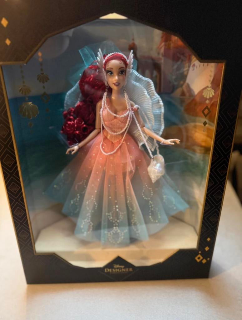 Disney pop Ariel Designer collection LE Limited Edition doll, Ophalen of Verzenden, Overige figuren, Nieuw, Beeldje of Figuurtje