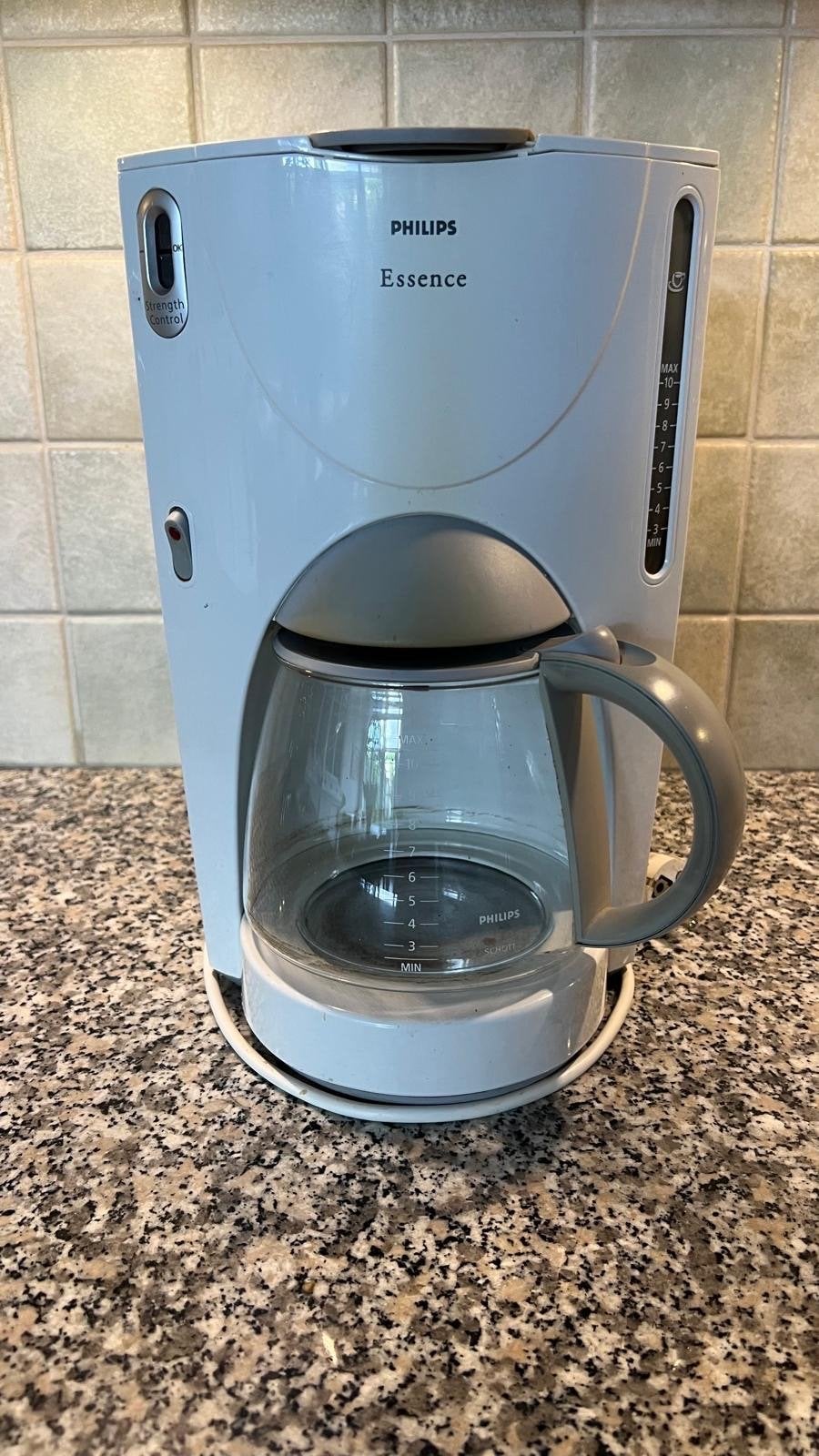 Philips Essence Koffiezetapparaat - Gebruikt, Gebruikt, 10 kopjes of meer, Koffiemachine, Gemalen koffie