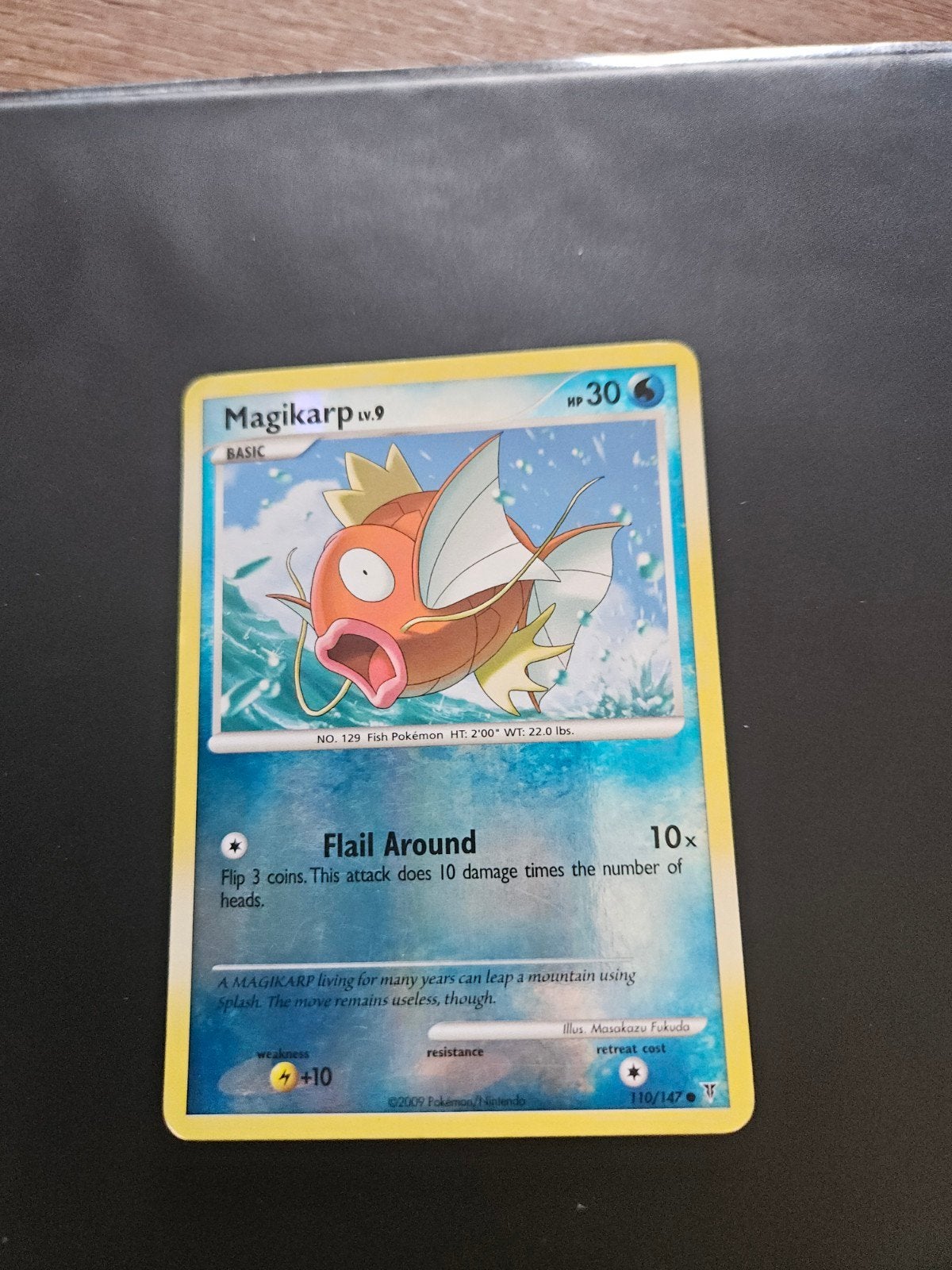 pokemon kaart Magikarp 110/147, Ophalen of Verzenden