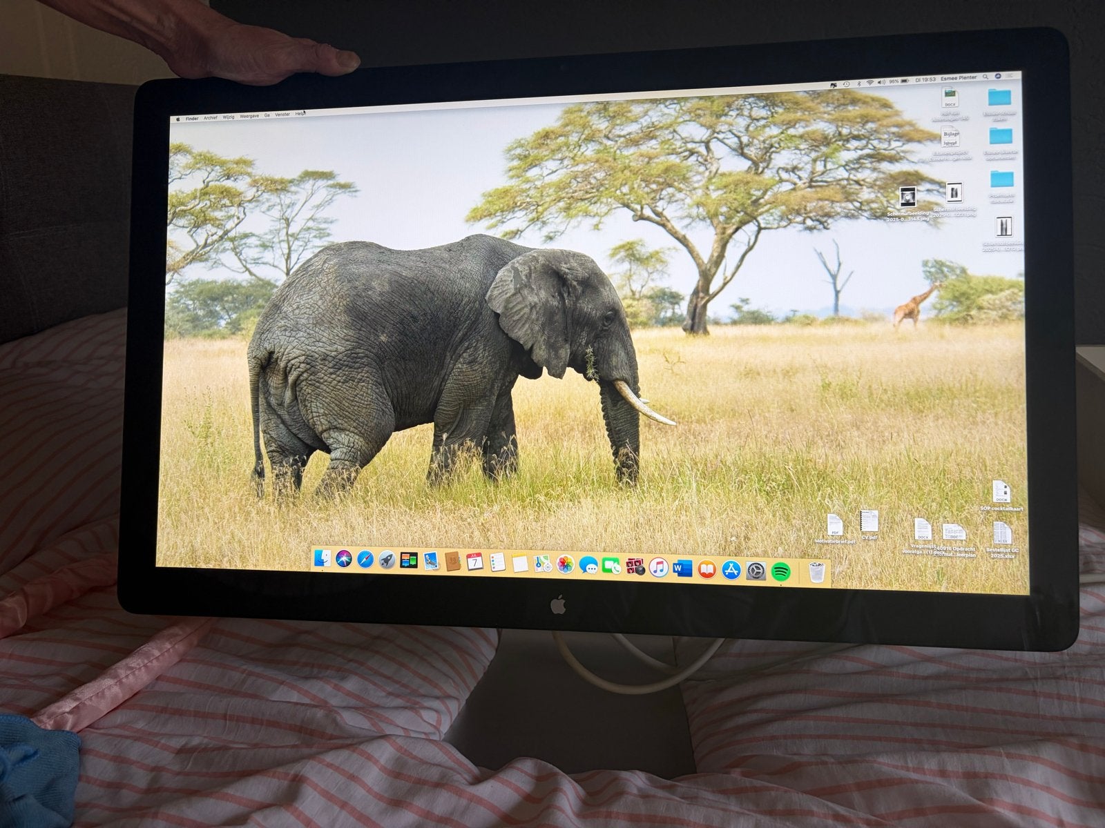 Apple Cinema Display 27 inch (A1316) met MagSafe, Computers en Software, Monitoren, Ophalen, Gebruikt, IPS, Quad HD (2K)