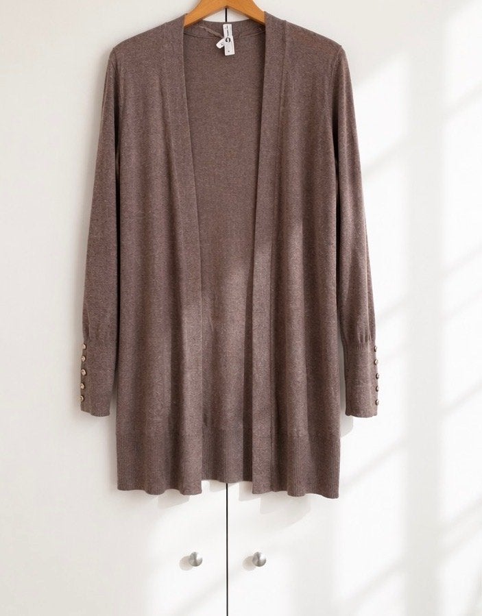 Everme lang taupe fijn gebreid vest maat XS nieuw, Kleding | Dames, Bruin, Nieuw, Ophalen of Verzenden, Ever.me