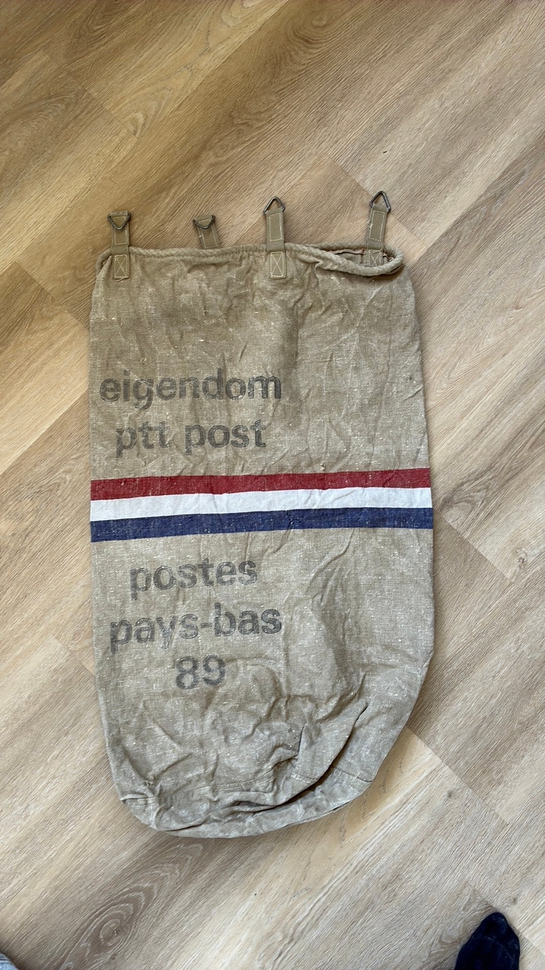Vintage Postzak PTT post, Ophalen, Gebruikt