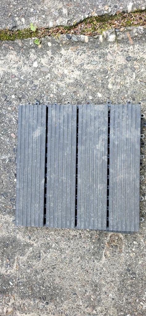 Terrastegels composiet kliksysteem - Gebruikt, Tuin en Terras, Ophalen, Gebruikt, Composiet