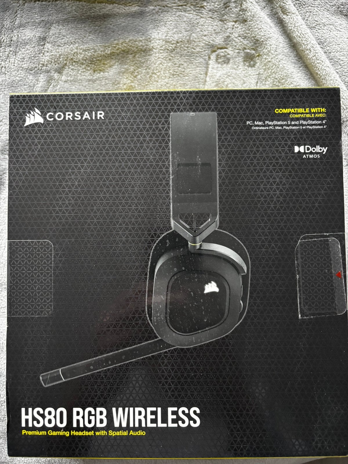Corsair HS80 headset, Ophalen, Zo goed als nieuw