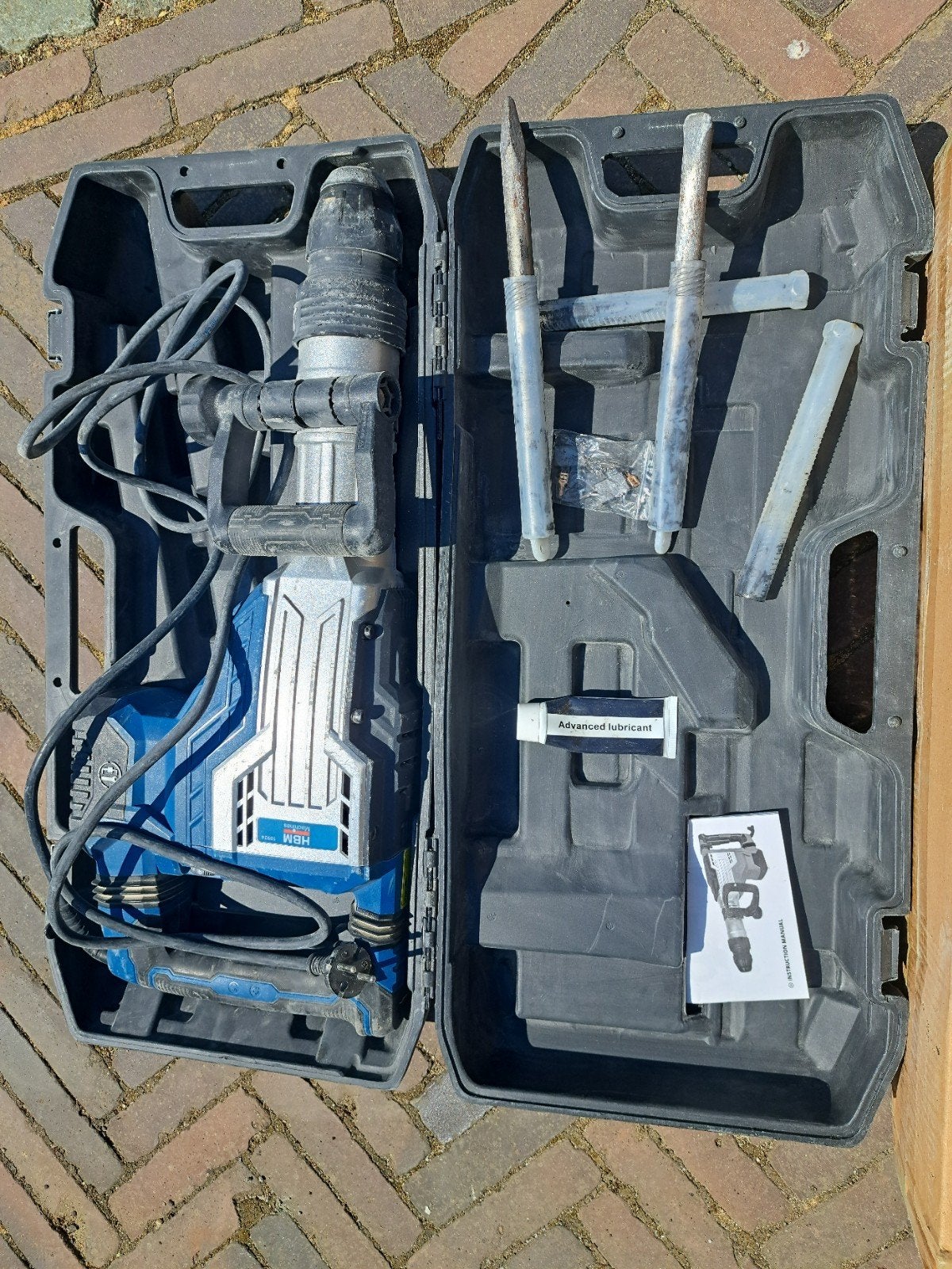 HBM Professionele 1700W Sloophamer / Breekhamer SDS-MAX, Doe-het-zelf en Verbouw, Gereedschap | Boormachines, Boor- en/of Breekhamer
