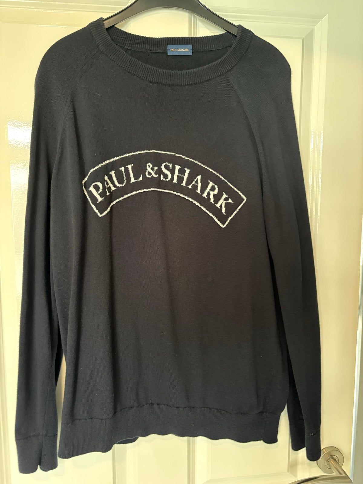 Paul & Shark trui maat L, Ophalen of Verzenden, Gedragen, Maat 52/54 (L), Blauw