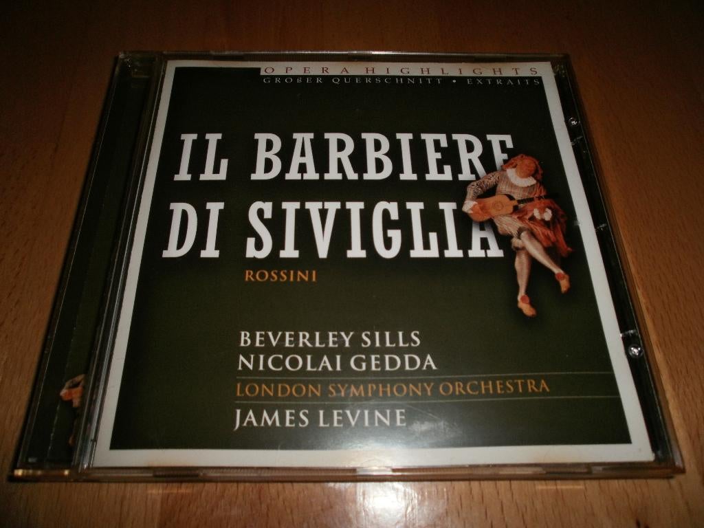 Cd Opera Highlights - Il Barbiere Di Siviglia - Rossini, Ophalen, Romantiek, Gebruikt, Opera of Operette