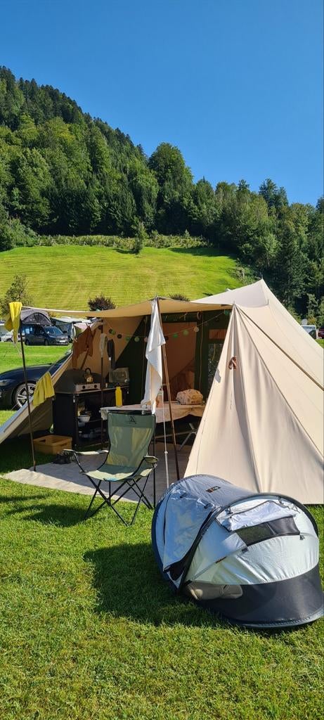 De Waard Albatros tent inclusief kar, Ophalen, Gebruikt, Tot en met 4