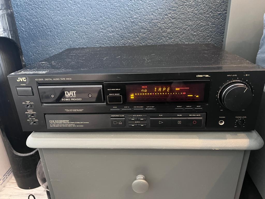 JVC XD-Z505 DAT recorder, Ophalen, JVC