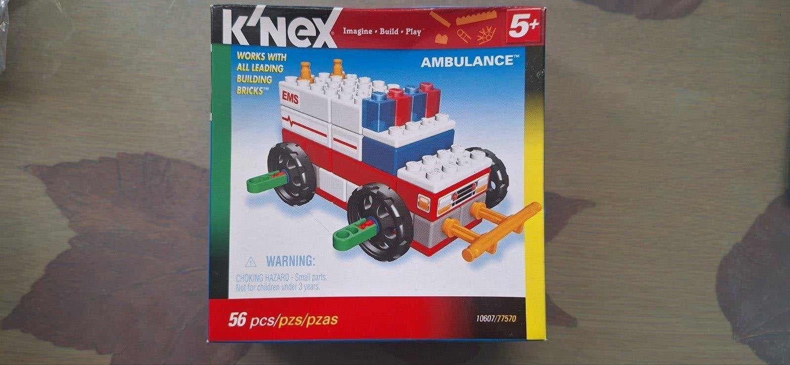 K'nex Ambulance Bouwset - 56 Stukjes, Ophalen of Verzenden, Nieuw, K'nex