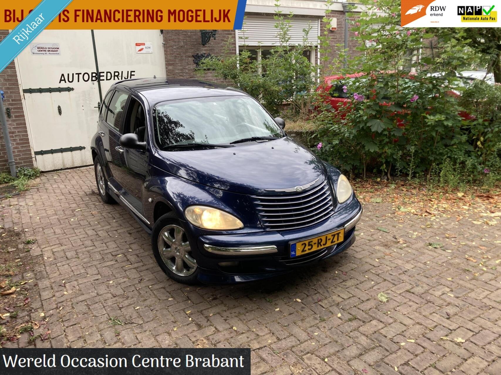 Chrysler PT Cruiser 2.4i Touring, Voorwielaandrijving, Gebruikt, Traction-control, Blauw