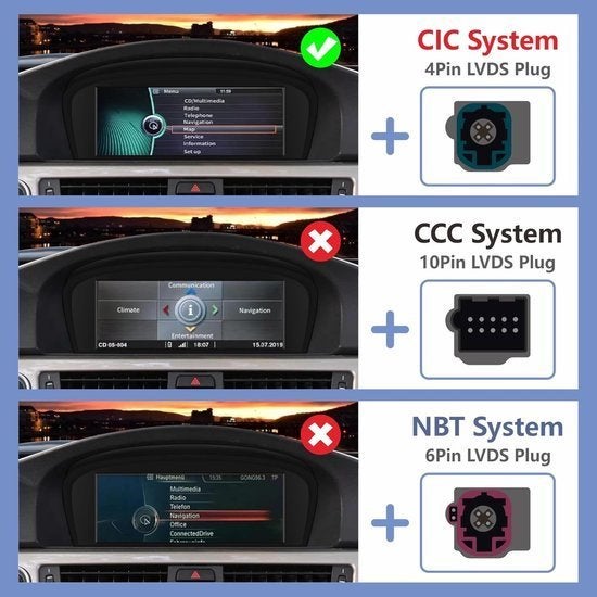 Autoradio voor BMW CIC Systeem – Multimedia Ontvanger, Corvance B.V., Verzenden, Nieuw, Corvancebol@gmail.com