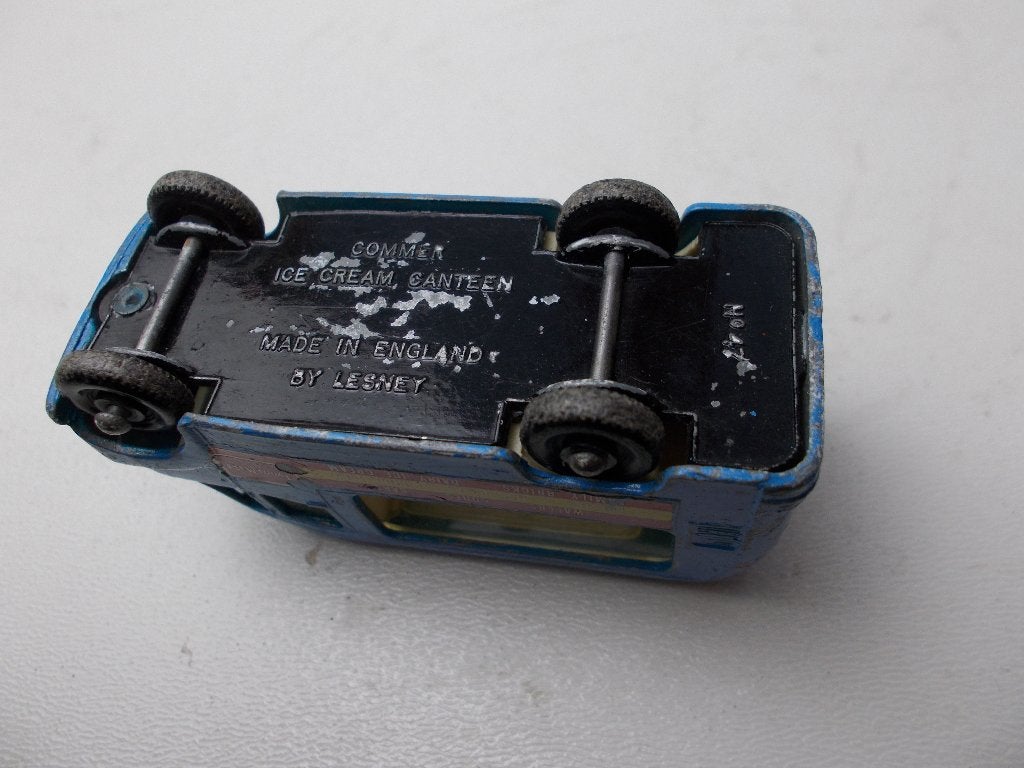 1963 Lesney Matchbox No. 47 COMMER ICE CREAM CANTEEN., Ophalen of Verzenden, Gebruikt, Bus of Vrachtwagen, Lesney