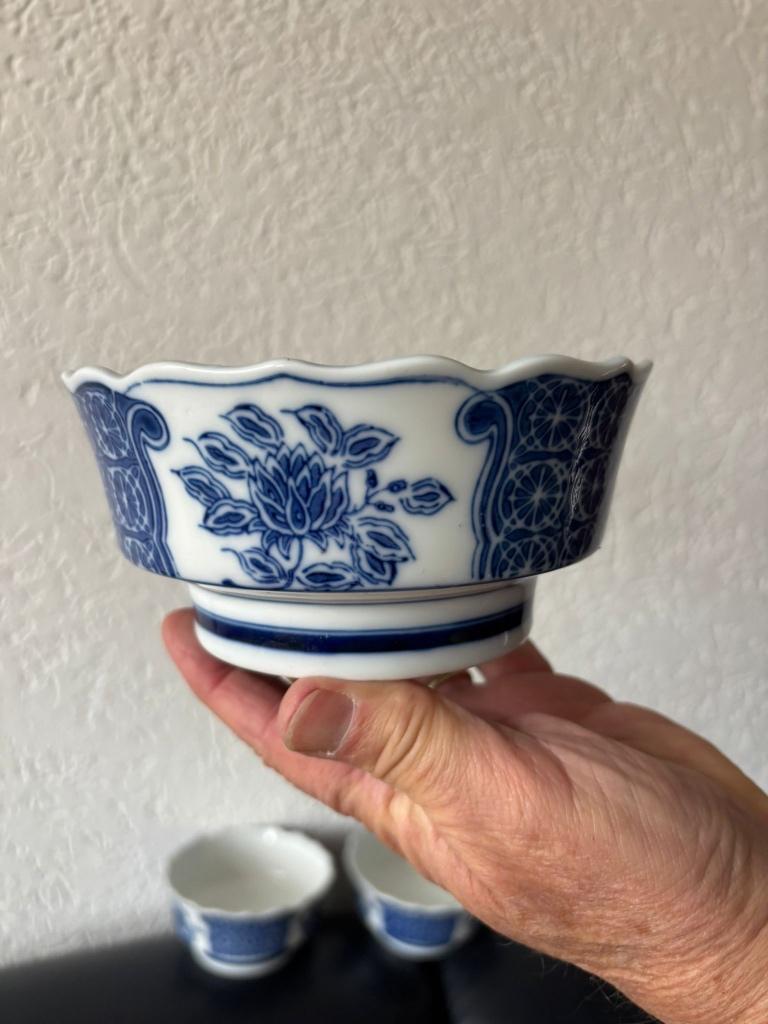 Set van 3 keramieke schaaltjes, Antiek en Kunst, Antiek | Emaille, Ophalen of Verzenden