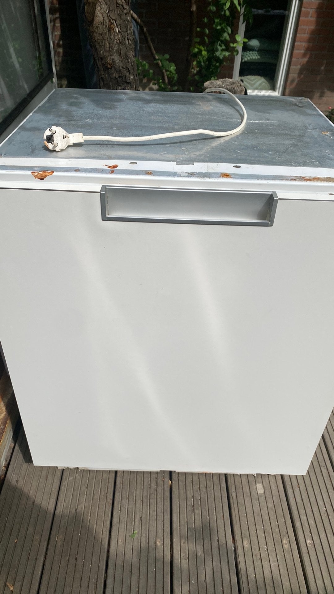 Koelkast wit schuiflade inbouw, Witgoed en Apparatuur, Minder dan 75 liter, 45 tot 60 cm, Ophalen, 85 tot 120 cm