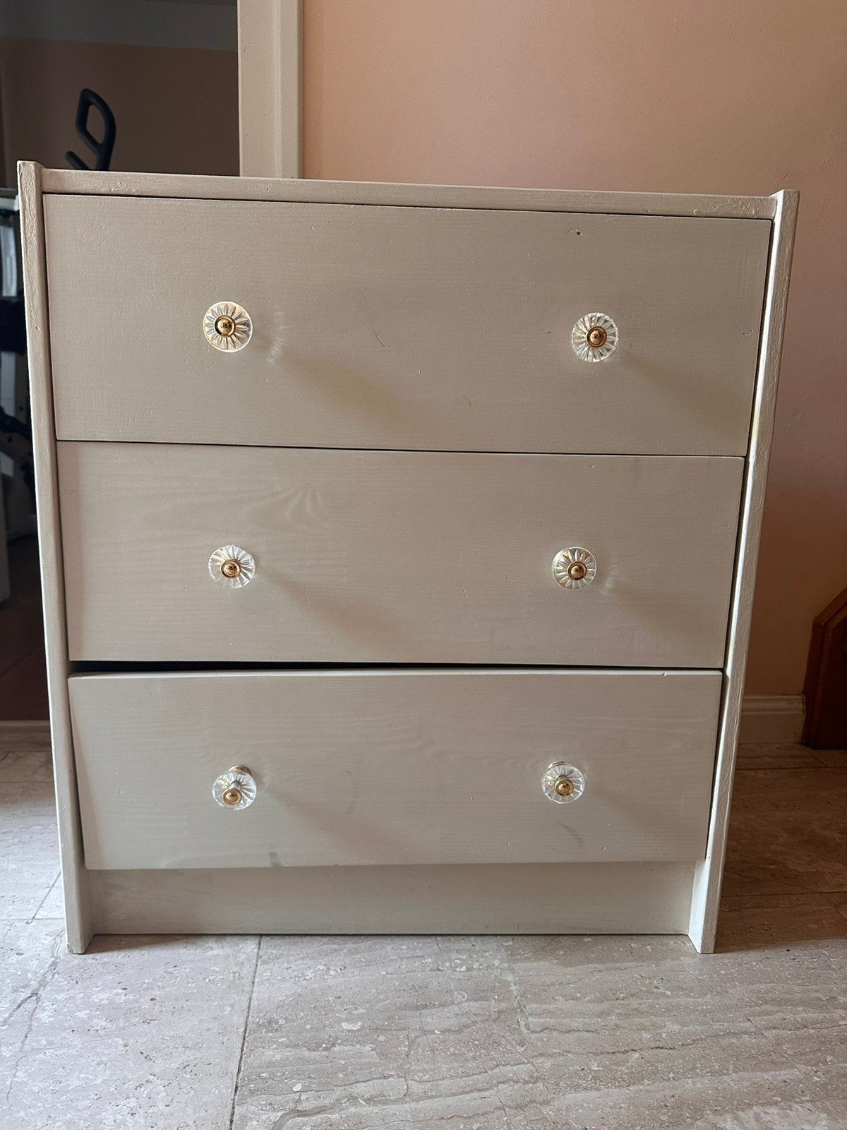 Ladenkast, Ophalen, 50 tot 100 cm, Zo goed als nieuw, 3 of 4 laden