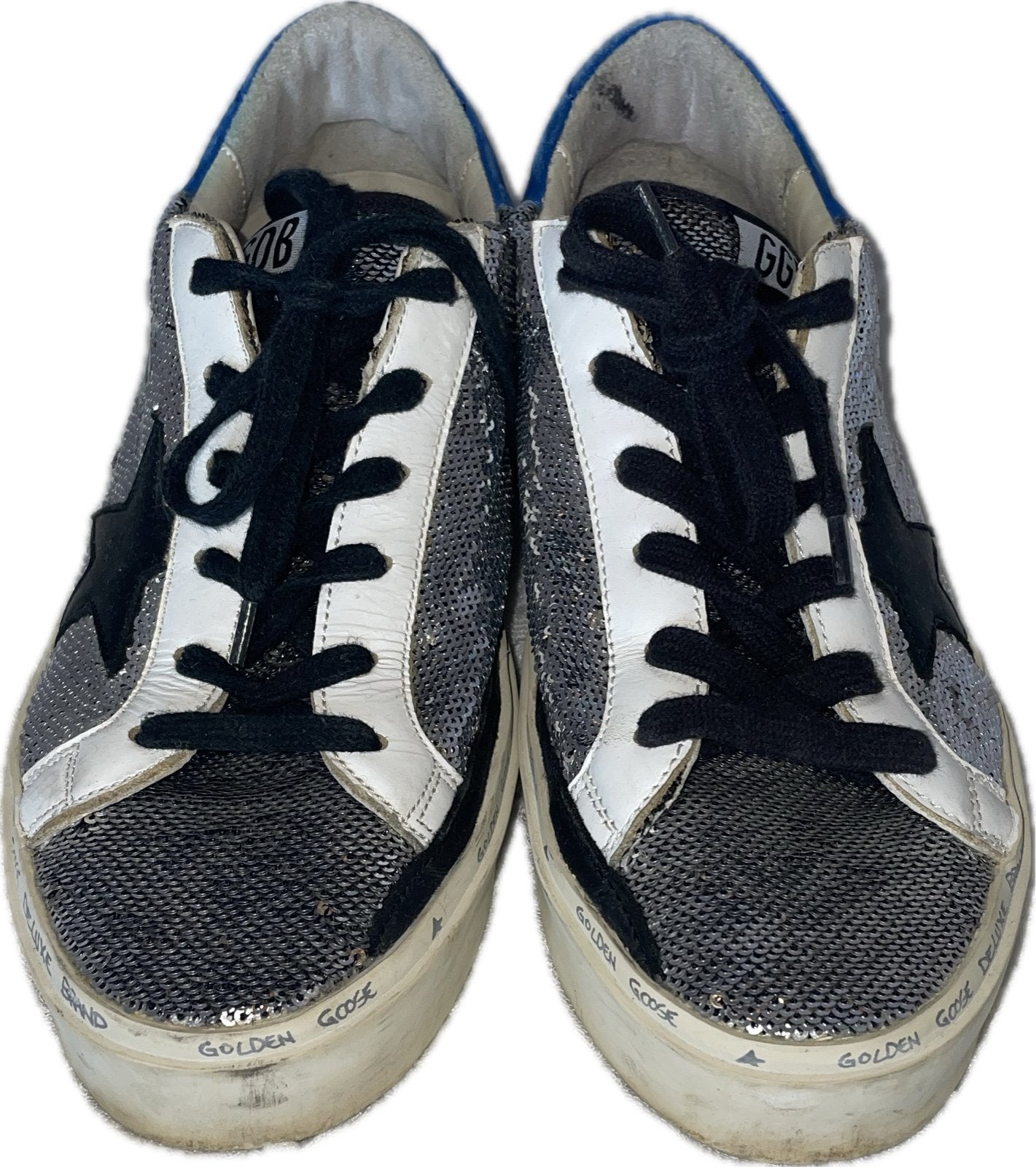 Golden Goose Hi Star, Ophalen of Verzenden, Zo goed als nieuw, Overige kleuren, Sneakers of Gympen