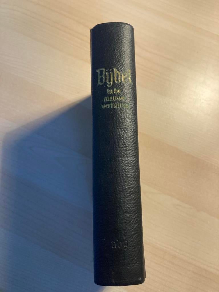 Oude Bijbel - Nieuwe Vertaling, Boeken, Ophalen of Verzenden, Gelezen, Christendom | Katholiek