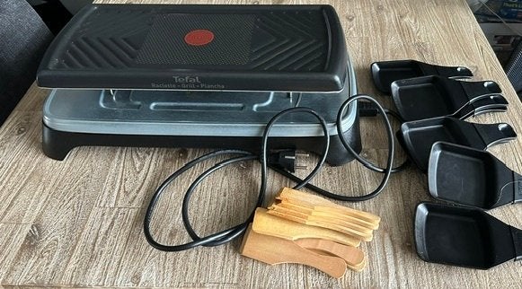 Raclette - Grill - Plancha, Ophalen, Gebruikt, 8 personen of meer