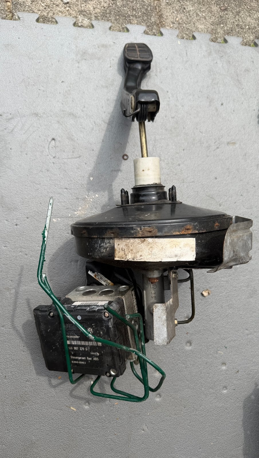 Golf passat mk3 mk2 abs pomp met rembekrachtiger, Ophalen of Verzenden, Gebruikt, Volkswagen