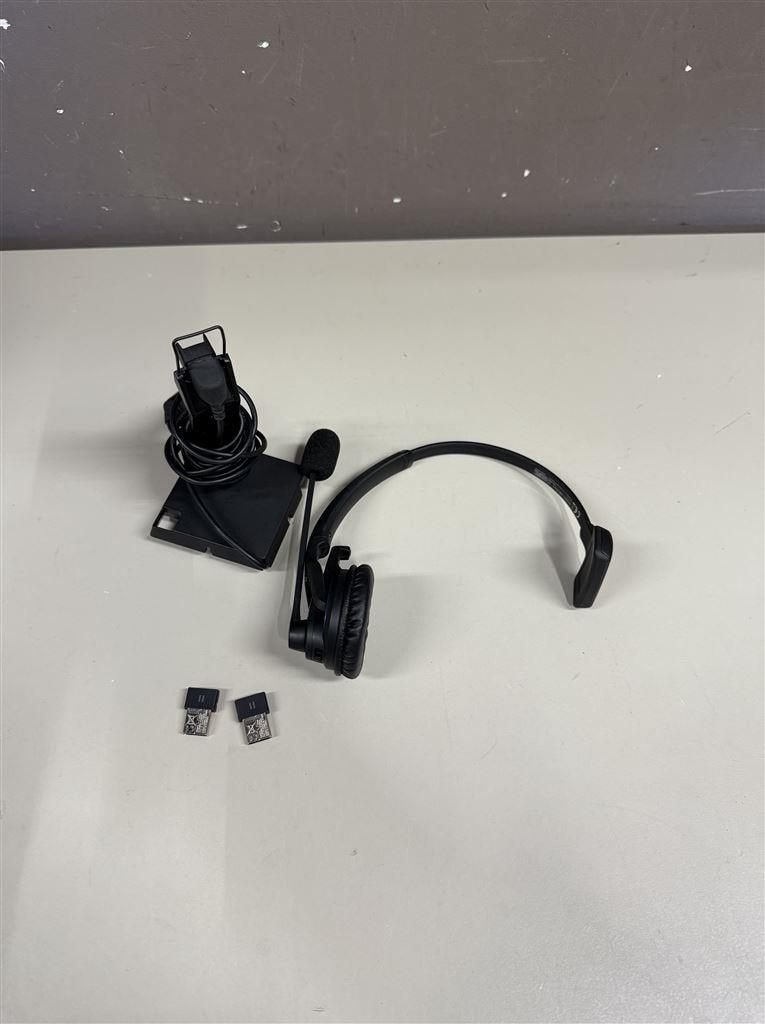 Sennheiser MB Pro 1 UC ML Zwarte Headset - koptelefoon, Computers en Software, Headsets, Ophalen of Verzenden, Zo goed als nieuw