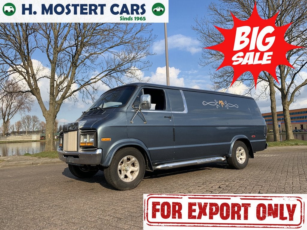 Dodge RAM VAN CHEVROLET V8 * CAMPER * UNIEKE OLDTIMER * BIJZ, Graafstroomstraat 4
3044AR  ROTTERDAM, NL, Bedrijf, H. Mostert Cars