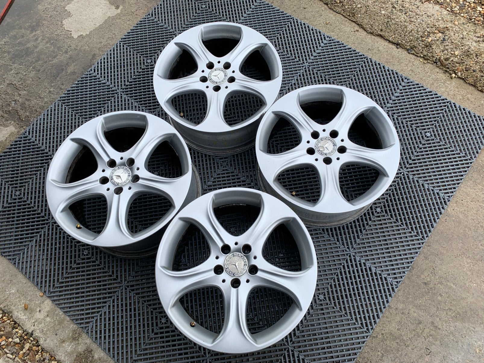 18 inch orginele Mercedes breedset ! 5x112, Ophalen of Verzenden, 18 inch, Velg(en)