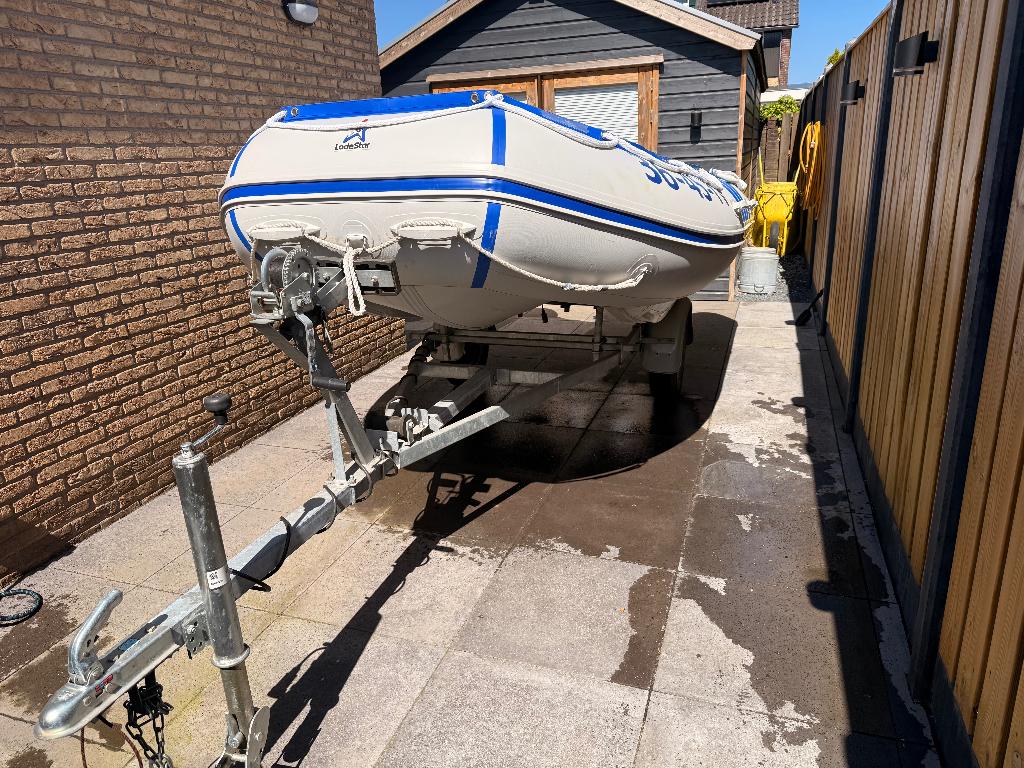 LODESTAR Trimax 380 met Honda 20PK en trailer, Ophalen, Zo goed als nieuw, Benzine, Airdeck