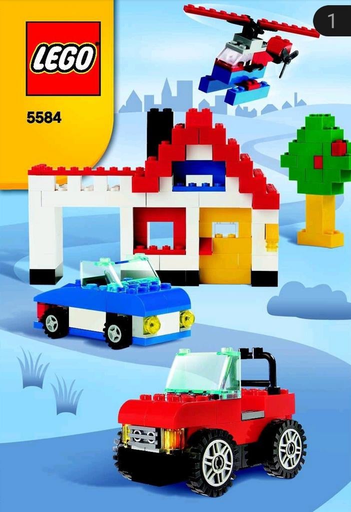 Lego set 5584 wielen en banden, Ophalen of Verzenden