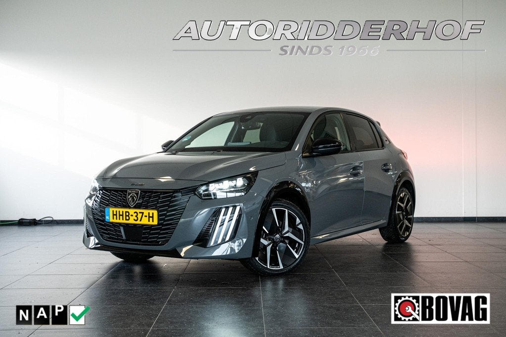 Peugeot 208 GT Hybrid 145 e-DCS6 | Voor & Achter Camera | Ap, Auto's, Peugeot, Bedrijf, Te koop, ABS, Achteruitrijcamera, Airbags