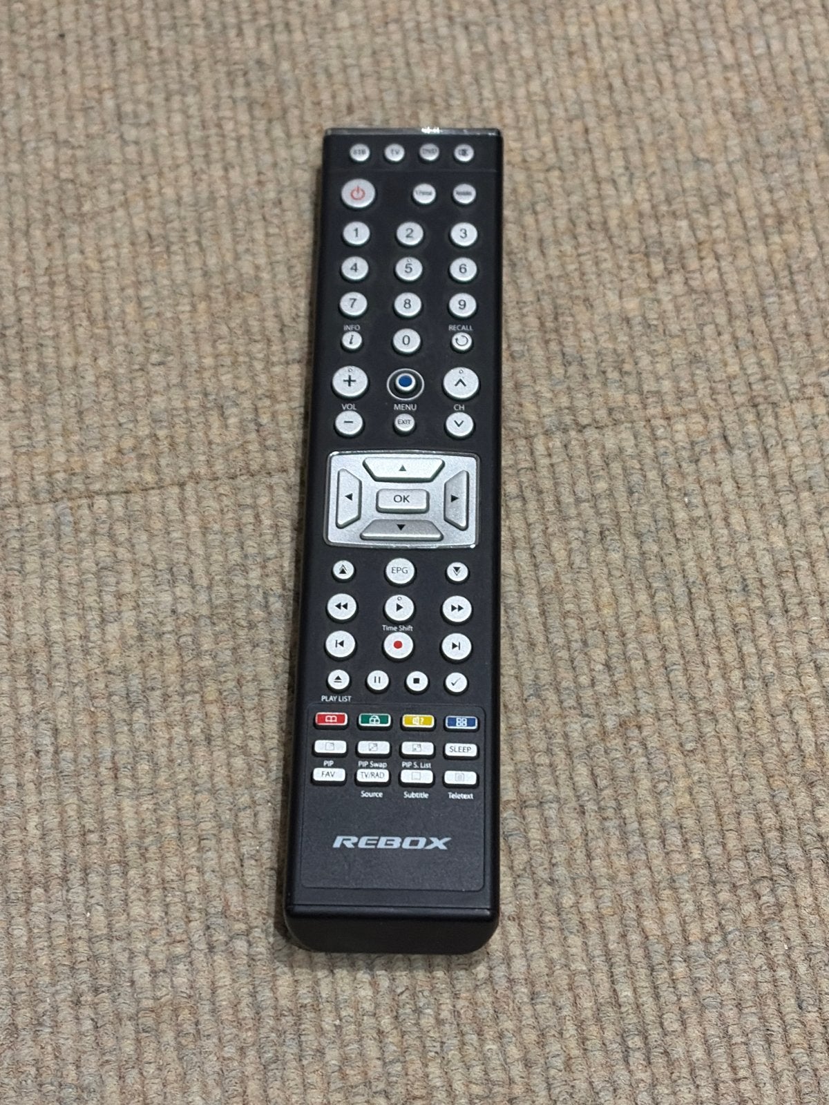 Rebox afstandsbediening - Zo goed als nieuw, Ophalen of Verzenden, Zo goed als nieuw, Origineel, Mediaspeler