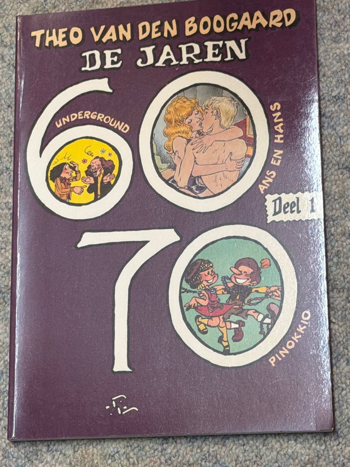 Theo van den Boogaard De Jaren '60 '70 Deel 1, Boeken, Stripboeken, Eén stripboek, Ophalen of Verzenden, Zo goed als nieuw