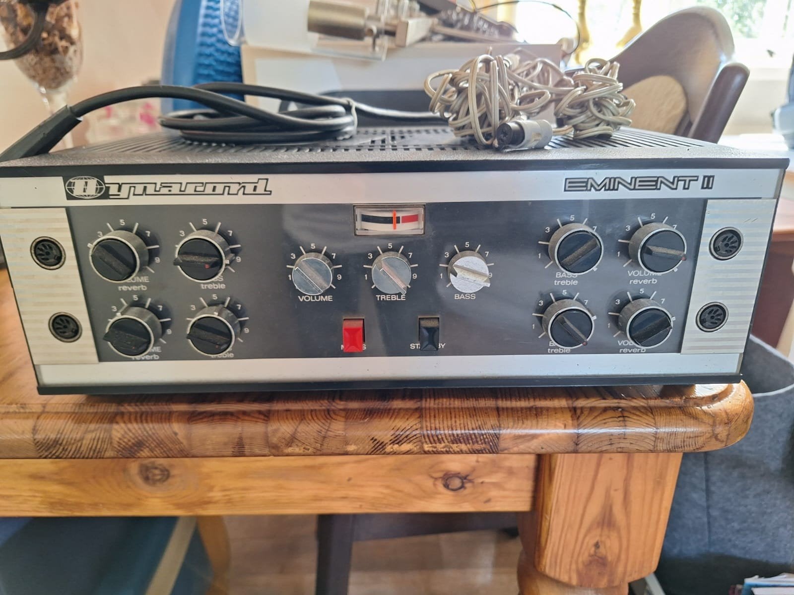 Vintage Dynacord S101 speakers en Eminent 11 versterker, Ophalen