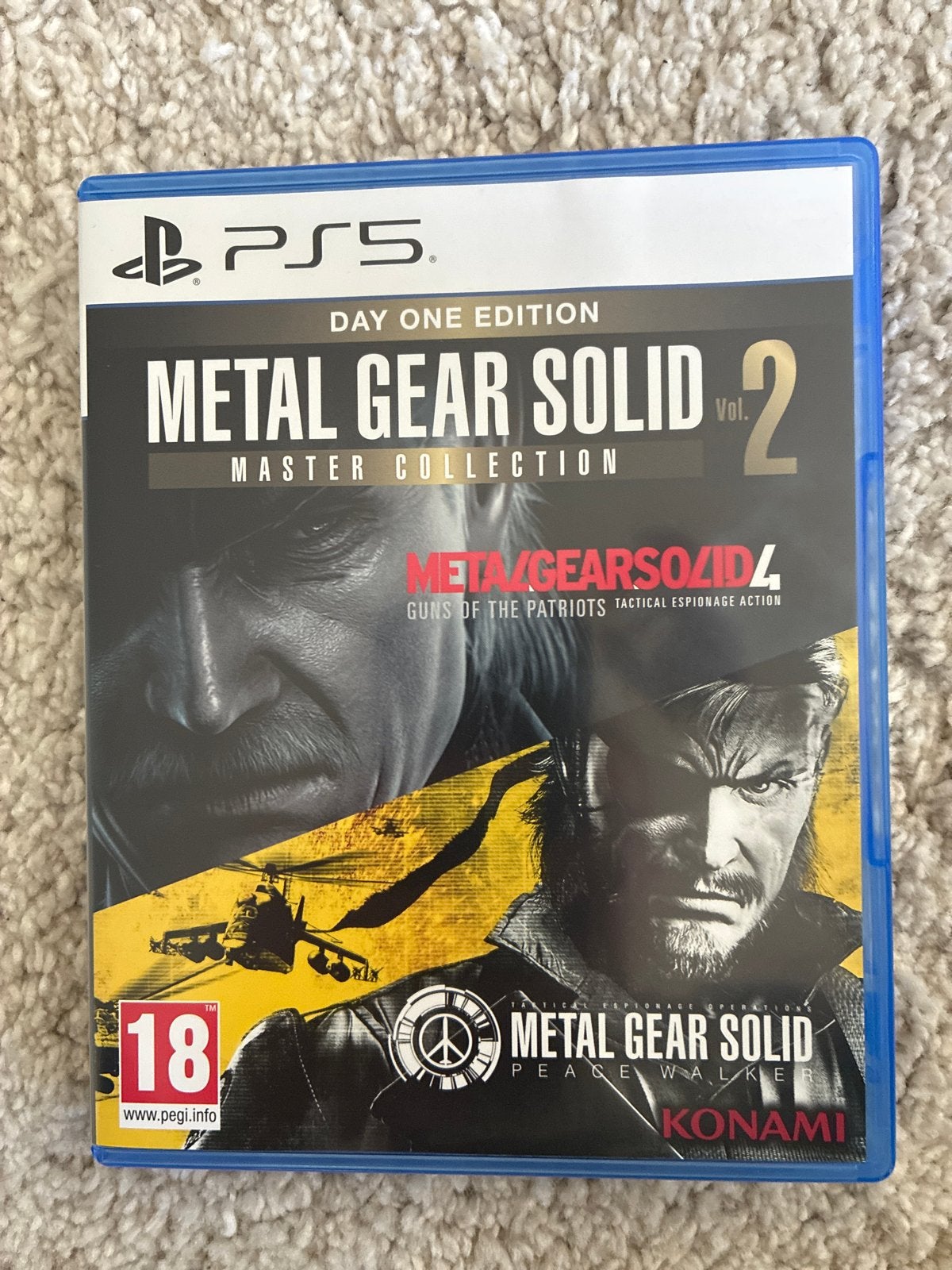 Metal Gear Solid Vol. 2 Master Collection PS5, Avontuur en Actie, Online, 1 speler, Ophalen of Verzenden