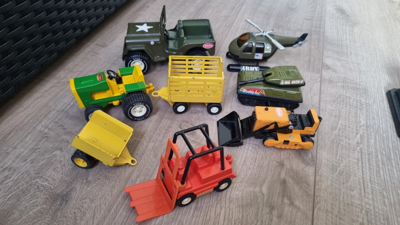 Vintage Buddy L en Tonka Speelgoedvoertuigen Collectie, Kinderen en Baby's, Speelgoed | Speelgoedvoertuigen, Ophalen of Verzenden