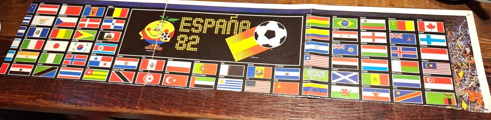 Vintage WK 1982 Spanje Poster – España 82 Naranjito, Verzenden