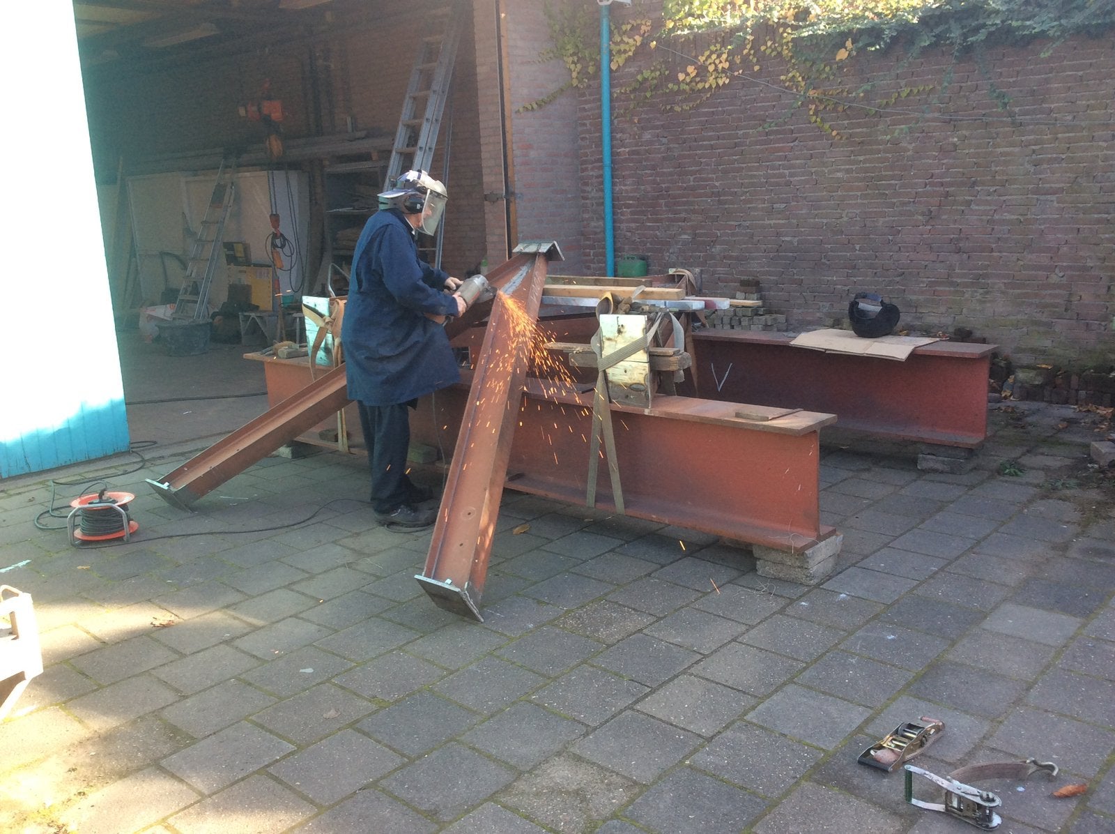 3 Nieuwe HEA Stalen Balken  500 mm hoog x 4000 mm lang., Ophalen of Verzenden, Nieuw