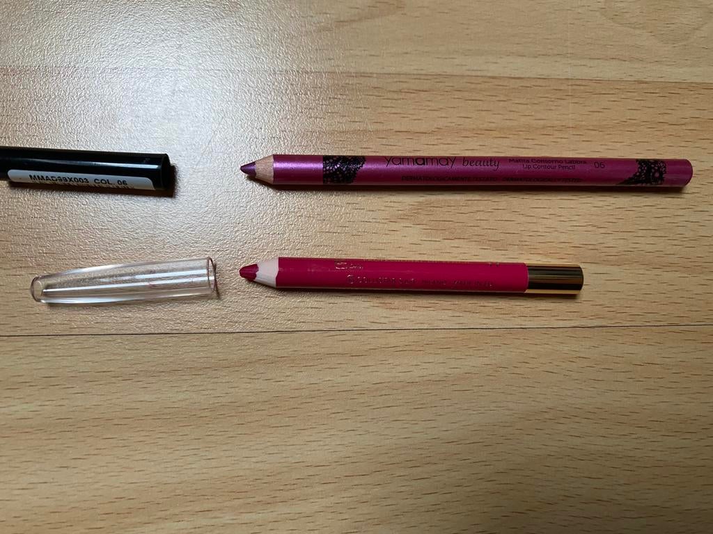 Nieuw lip pencil penseel roze Yamamay en collistar, Ophalen of Verzenden, Nieuw, Roze, Lippen