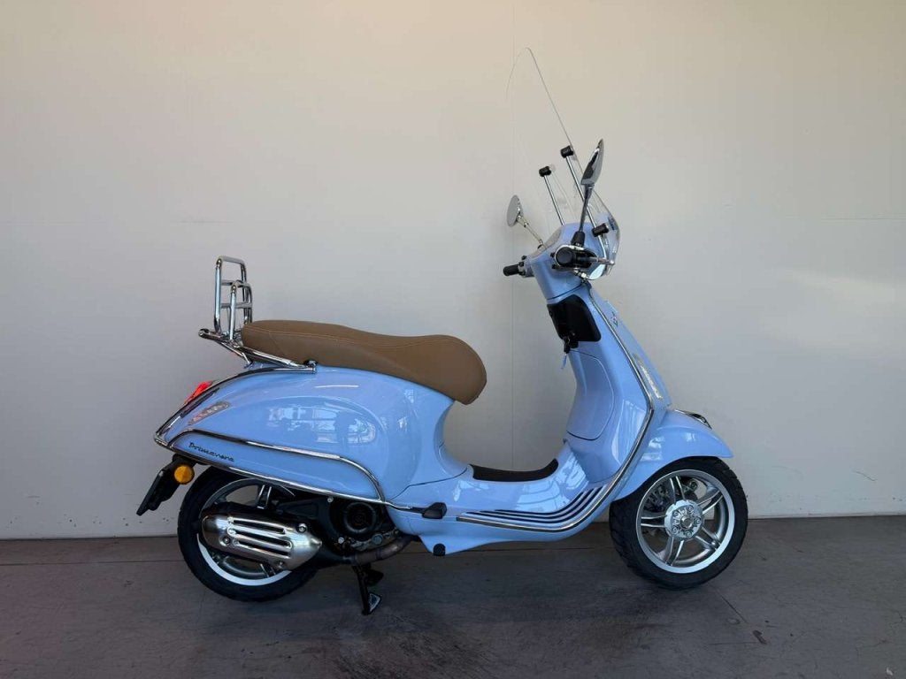 Vespa Primavera Brom 45 km/h, BWJ 2024, Azzuro Pastello, Niet ingevuld, Gebruikt, Niet ingevuld, Ophalen of Verzenden