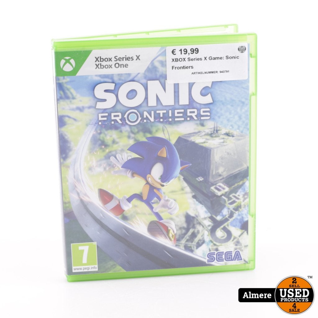 XBOX Series X Game: Sonic Frontiers, Microsoft, Gebruikt, Support@microsoft.com, Microsoft Corporation
One Microsoft Way
Redmond, WA 98052-6399
USA