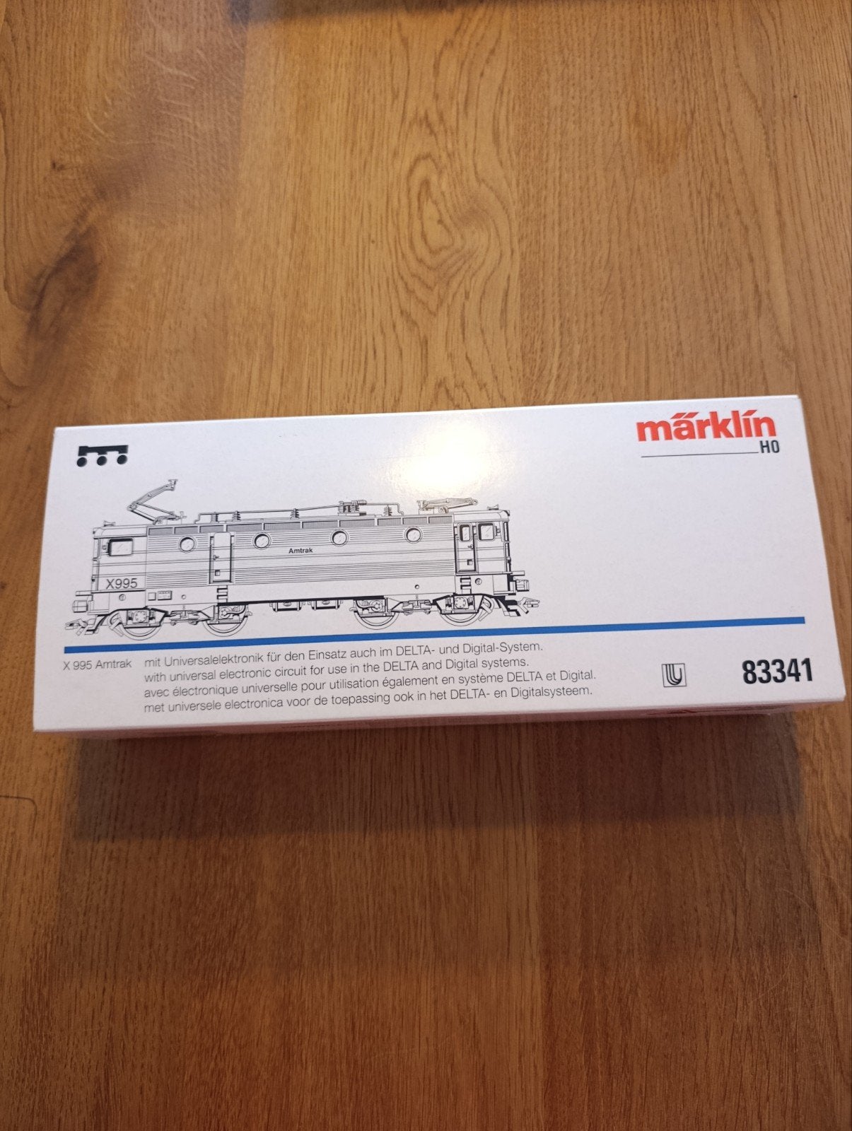 Märklin H0 X 995 Amtrak Locomotief - Zo goed als nieuw, Hobby en Vrije tijd, Wisselstroom, Locomotief, Ophalen of Verzenden, Zo goed als nieuw