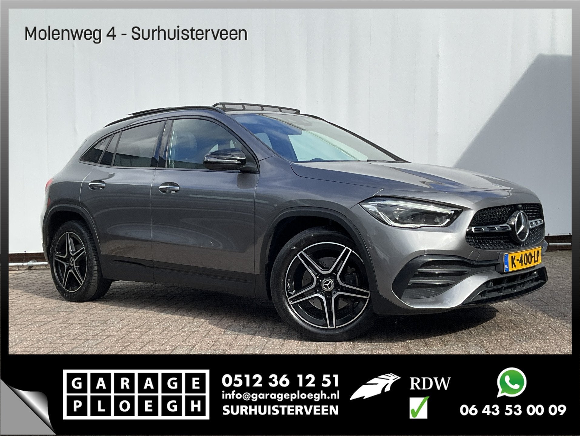 Mercedes-Benz GLA 200 D Solution AMG Memory Pano.dak Stoelve, Auto's, Euro 6, 4 cilinders, 150 pk, Origineel Nederlands