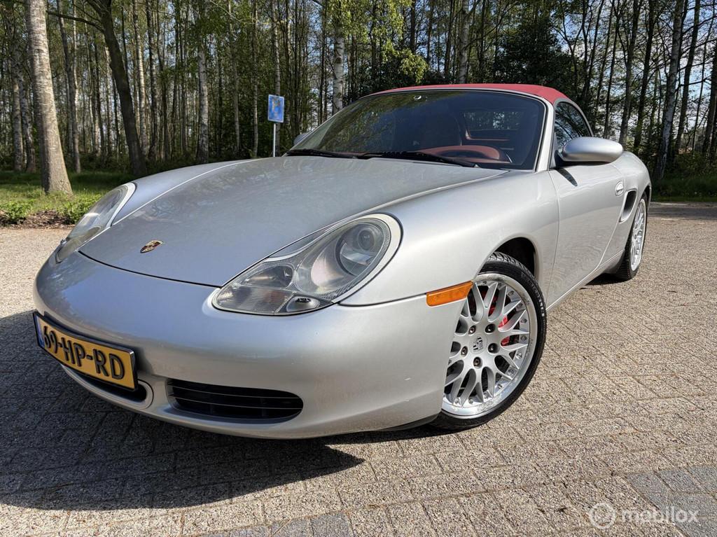 Porsche Boxster S 3.2..zeer nette auto, Achterwielaandrijving, Gebruikt, Handgeschakeld, 2 stoelen