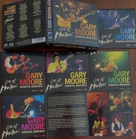 Gary Moore Essential Montreux*Live at Montreux-5cd, Cd's en Dvd's, 1980 tot heden, Boxset, Ophalen of Verzenden, Zo goed als nieuw