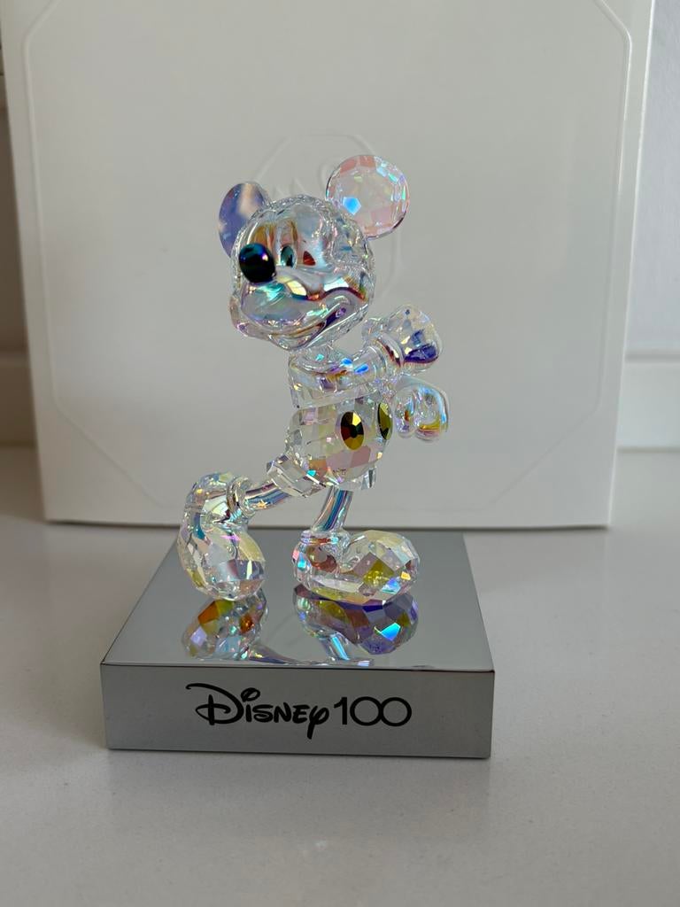 Swarovski disney Mickey 100, Ophalen of Verzenden, Zo goed als nieuw, Figuurtje