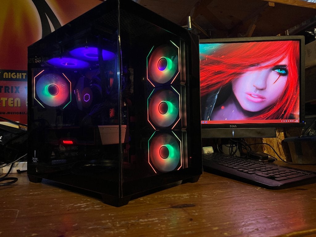 Monster Game-PC Ryzen 7 5800X3D/RX6800XT 16GB/32GB/1TB SSD, Ophalen, 32 GB, Zo goed als nieuw, AMD Ryzen 7