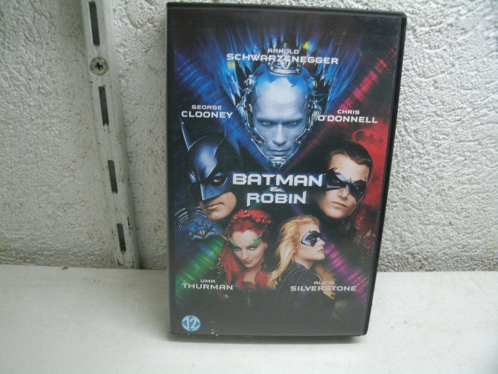 vhs 253b batman & robin, Vanaf 12 jaar, Ophalen of Verzenden, Zo goed als nieuw, Actie en Avontuur